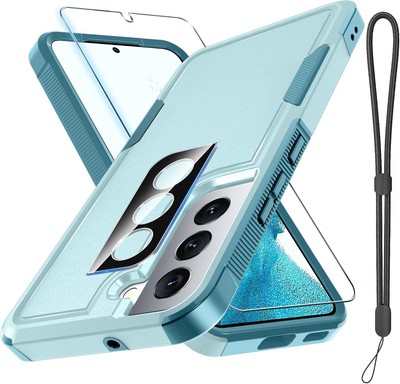 For Samsung Galaxy S22 Plus 5G Case with Screen Protector & Camera Lens Cover