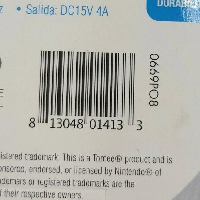 Tomee - AC Adapter - For Nintendo Wii U - New - Image 4 of 4