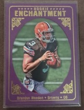 2012 Brandon Weeden Topps Rookie Enchantment Card# RE- BW Cleveland Browns NM!