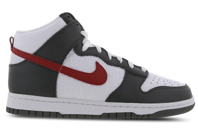 Nike Dunk High Pure Red White High-Top Snekaer Sportschuh FD0668 001 Herren NEU