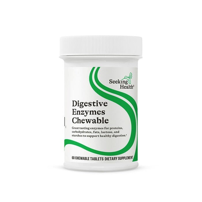 Digestive Enzymes Chewable - 60 Tablets