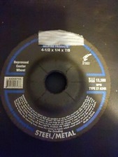 Grinding Wheel Various Brands 4 1/2 x 1/4 x 7/8