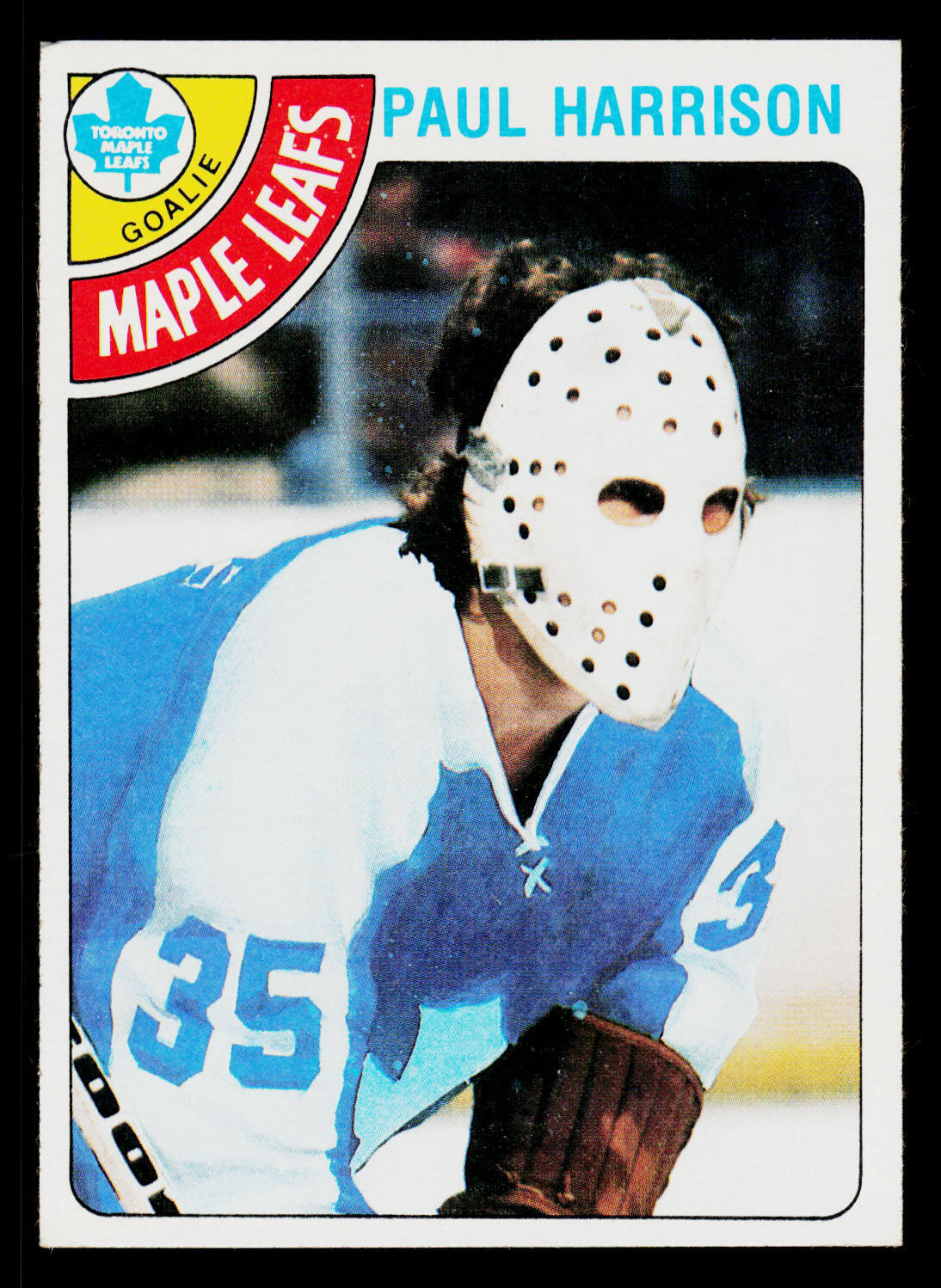 1978-79 Topps #123 Paul Harrison Toronto Maple Leafs Hockey Card