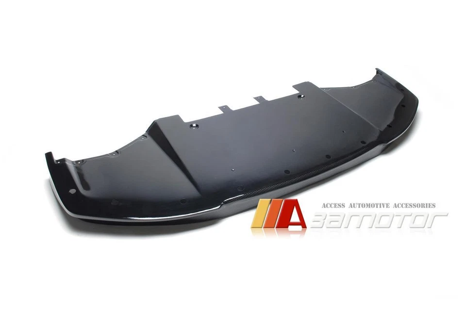 Alerón labial delantero de fibra de carbono estilo M para parachoques Nissan GT-R R35 CBA 2009-2011 Foto 4 de 4