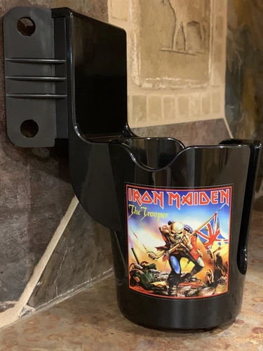 New Custom IRON MAIDEN Pinball Machine Beverage Drink Cup Holder Mod