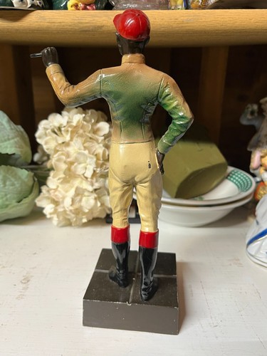 Vintage Early 1900s Table Top Painted Cast Iron Lawn Jock Club 21 Style X-Fine - Picture 6 of 10