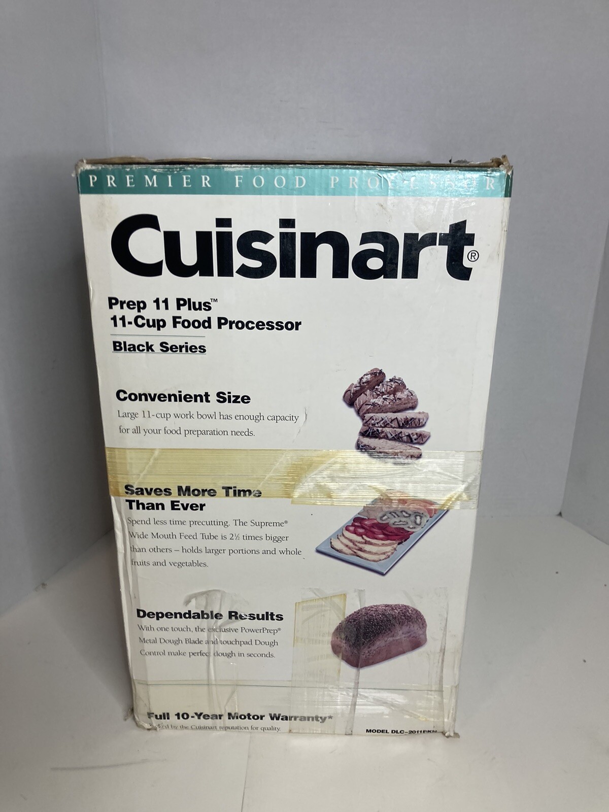 Cuisinart Prep 11 Plus Dlc-2011BKN Food Processor New Open Box With Attachments