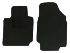 Velours Fußmatten für Nissan Micra III K12 Bj. 2003 - 2010 NEU VORNE SCHWARZ STD