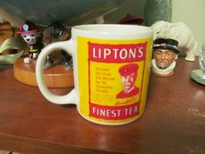 Lipton s Finest Tea Mug Coffee Cup Tin Box Co...