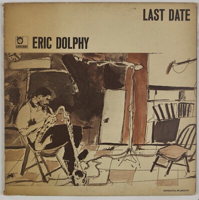 ERIC DOLPHY: Last Date US Limelight DG  65 Free Jazz Mono Vinyl LP 