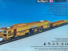 BALLAST TAMPER & LOW SIDE GONDOLA PLASSER MOW CAR non-POWERED HO Scale NEW KIT