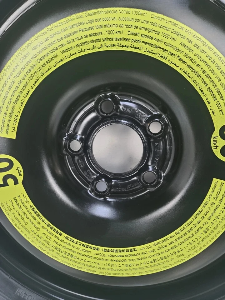 Spare Tire 17'' Fits 2013-2016 Mini Cooper Paceman - Image 2 of 4