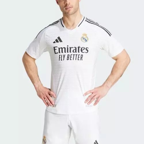 【ADIDAS】IX8095 Real Madrid 24/25 HOME AUTHENTIC JERSEY Adidas Real Madrid 24/25 Authentic Home Jersey Soccer IX8095