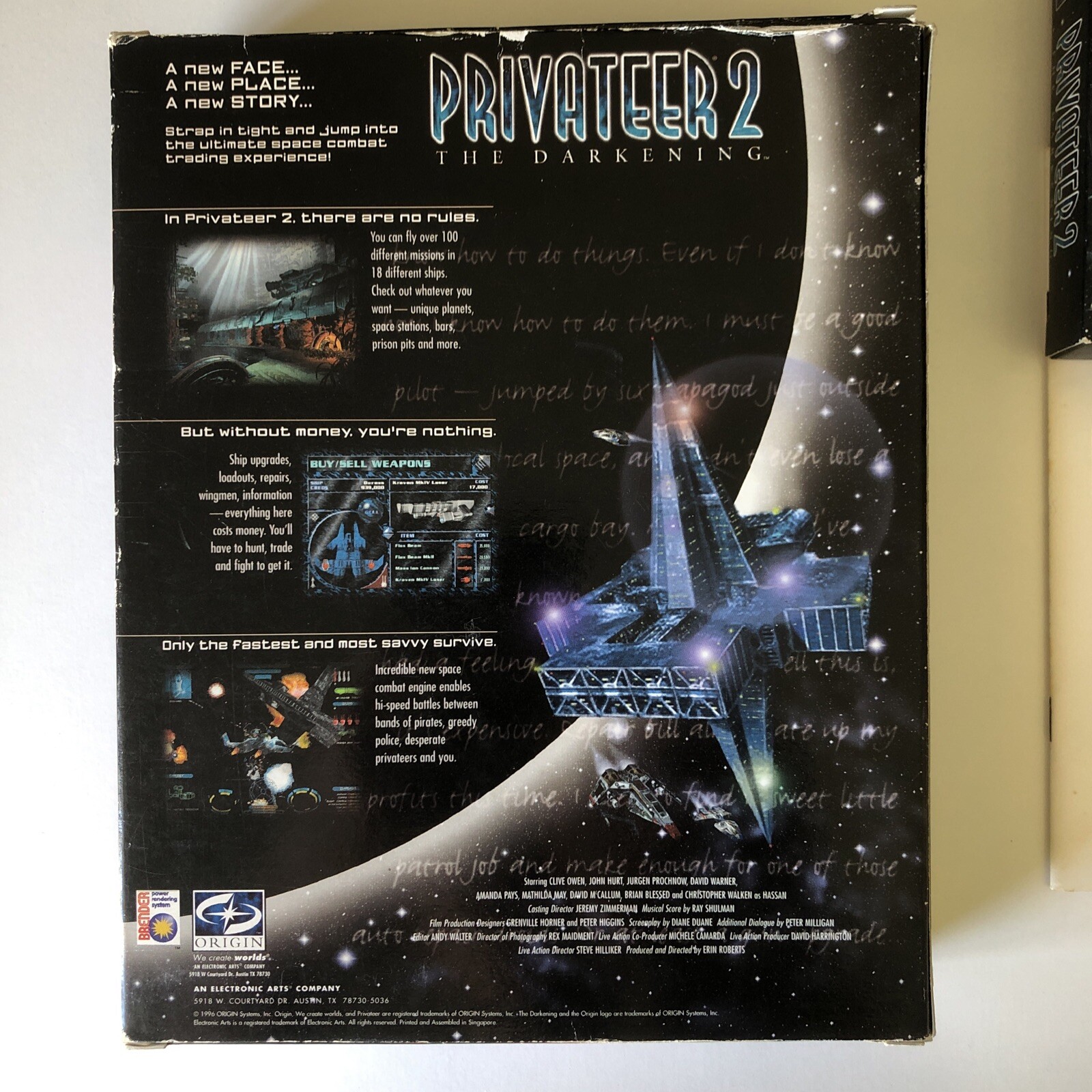 Privateer 2 The Darkening Big Box PC Game eBay