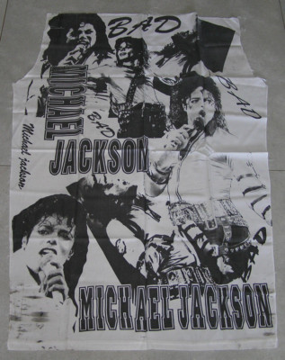 Michael Jackson Bad 95x65 cm Huge FLAG Poster Banner official