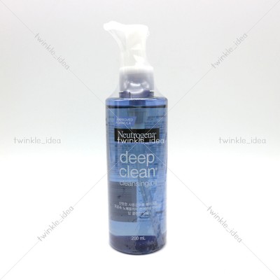 neutrogena deep clean cleansing oil