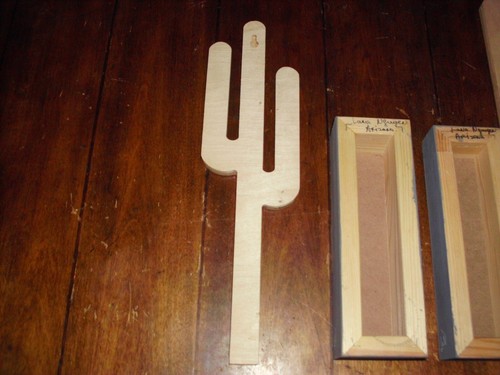 WÜSTENKAKTUS ORIGINAL WANDKUNST 7ER-SET WANDBEHÄNGE BRANDNEU LADENBESTAND '08 - Bild 10 von 24