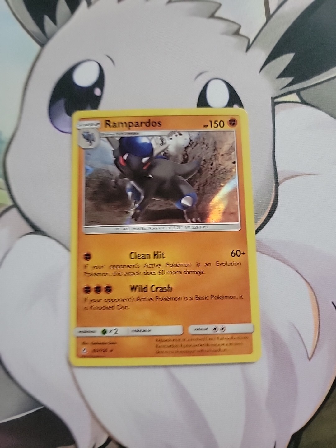 Rampardos 65/156, Holo Rare, 2018 Ultra Prism, - Pokemon TCG W13