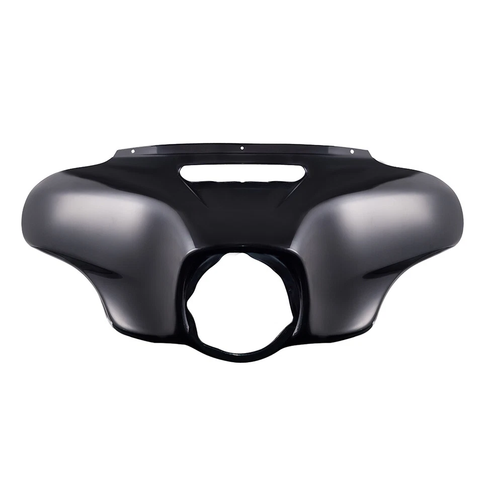 Carenado exterior azul medianoche capucha de ala de murciélago para Harley Street Glide Foto 2 de 4