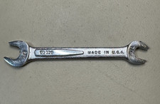 Easco 61116 1/2" by 7/16" Double Open End Wrench Forged Alloy SAE Made in USA
