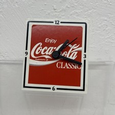 Coca Cola Table Desk Clock WORKS