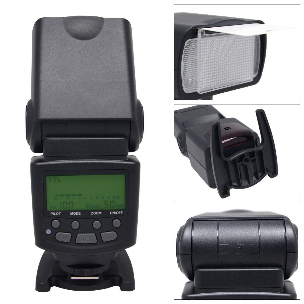 Pro Z6 SL430-N on camera flash for Nikon i-TTL Z7 Z DSLR