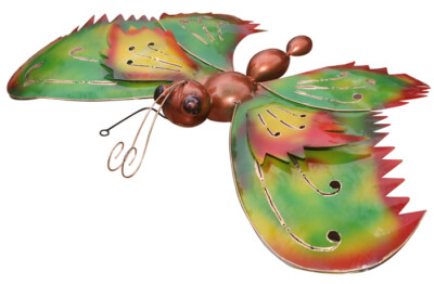 Deko-Schmetterling Fenja, 50, 60 oder 80cm, Metall, Wandschmuck, Wand-Deko