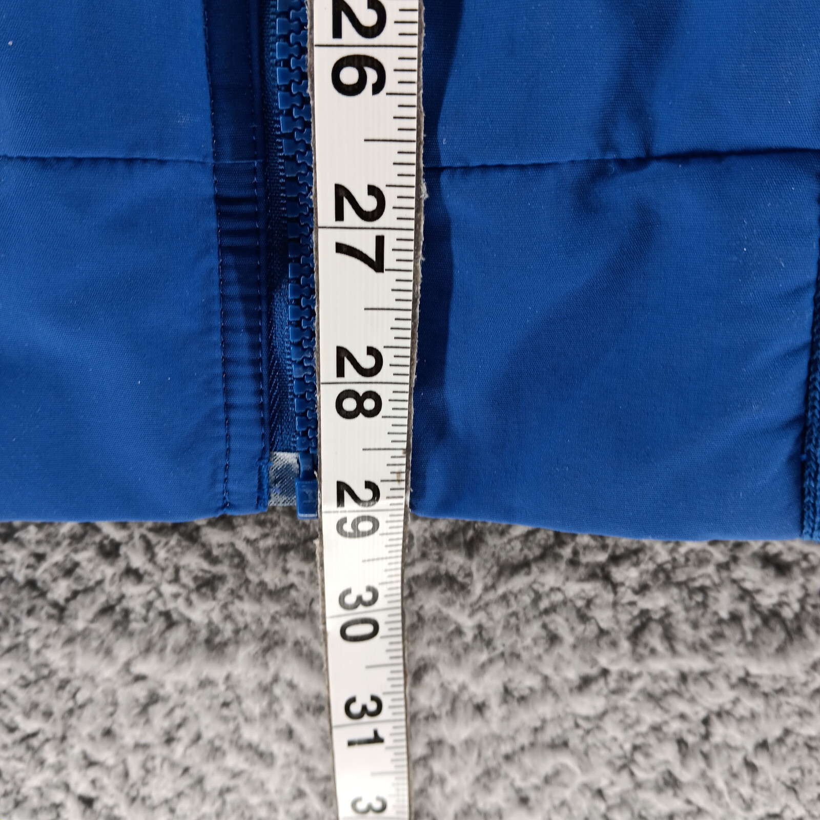 Lands End Jacket Womens XL 1820 Blue Long Sleeve Ful… Gem