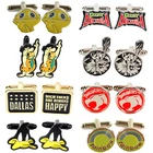 Funky Retro Novelty Cufflinks. Wedding Gift idea for Him Man Husband father dad