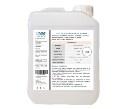 Pflanzliches Glycerin EP GRADE 99,5% 2L