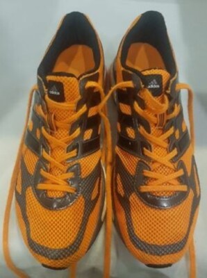 Adidas Herren Adizero Adios Boost G97976 Orange Laufschuhe - Turnschuhe Größe 7