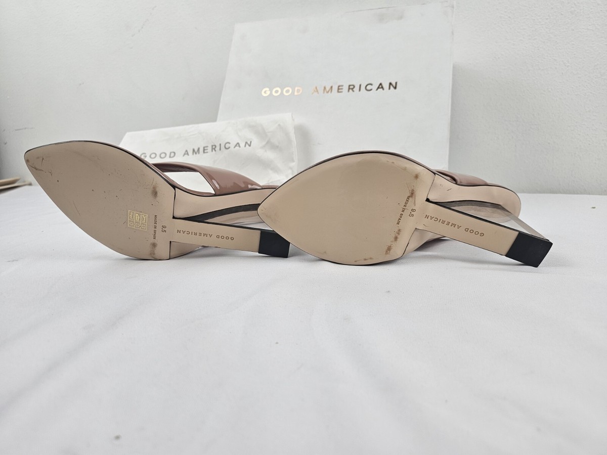 NEW Good American 9.5 CINDER-F*CKING-RELLA Dusty Rose  display picture 1