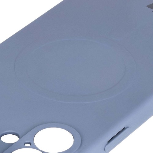 Funda de móvil de silicona con anillo magnético para iPhone 16 Bizon Case Cover gris futeral - Imagen 5 de 5