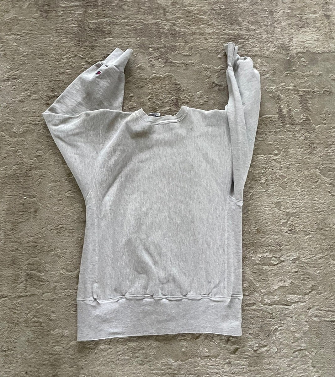 Vintage 90s Champion Reverse Weave Houston Rockets Gray Sweatshirt