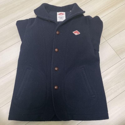 Danton wool pile round collar jacket for men | eBay 