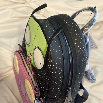 Invader Zim Loungefly Mini Backpack Purse Bag Alien Gir 