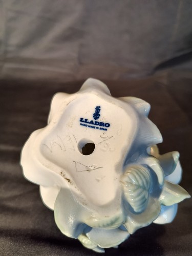 Vintage 1973 Lladro Nightingale & Ladybug #1227 Porcelain Figurine RARE GREAT - Picture 14 of 15