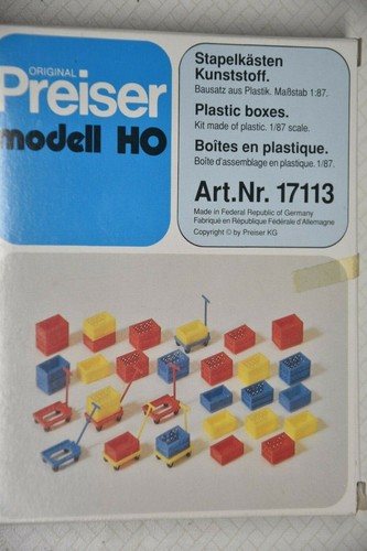 Preiser HO verschiedene Sets mit Figuren und Ausschmückungsteile, einzeln - Bild 12 von 15