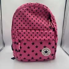 Image of Converse All Star Chuck Taylor Pink With Stars Backpack Rucksack 15” Height