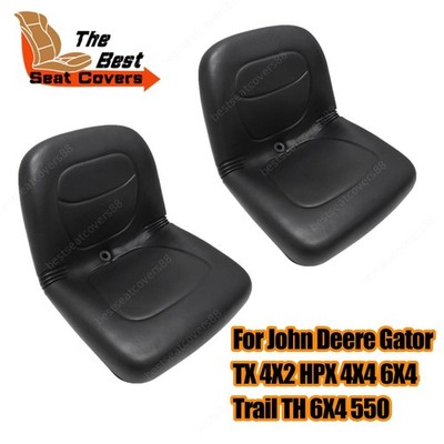 2 Pack #VG12160 Seats For John Deere Gator TX 4X2, HPX 4X4, 6X4 Trail TH 6X4 550