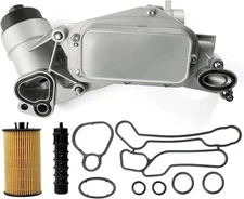 Engine Oil Cooler Filter Housing For Chevy Cruze Sonic Aveo 1.6L 1.8L 93186324
