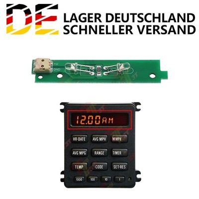 LED Backlights Board für BMW E23 E24 E28 E30 13 Tasten OBC Light Bar 65811375461