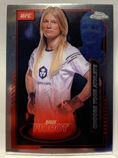 2025 Topps Chrome UFC - MISSION CONTROL INSERT MANON FIOROT MCL-8