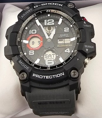 G-SHOCK Mudmaster 腕時計　黒　本体のみ G-SHOCK 電波 ソーラー 電波時計 カシオ Gショック マッドマスター
