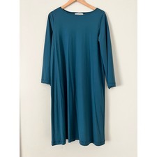 Bryn Walker Turquoise Blue Women’s Dress Shift Nylon Elastene Small 