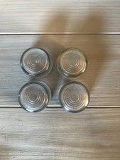 Honda Dax ST 50, ST 70, 4 verres de clignotants Blanc.