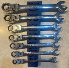 New Open Box Gearwrench Metric Flex-head Ratcheting Wrench Set 7pc 10-19mm.