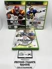 NCAA Football 2005, 06, and 07 Games Bundle (Xbox, 2002) - Tested Free Ship