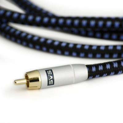 SVS SoundPath RCA Audio Interconnect Cable for Subwoofers - 16.4 ft. (5m)