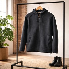 Vintage McGregor 100  Wool Jacket W/ Hood. 1950  s - 60  s - Size S